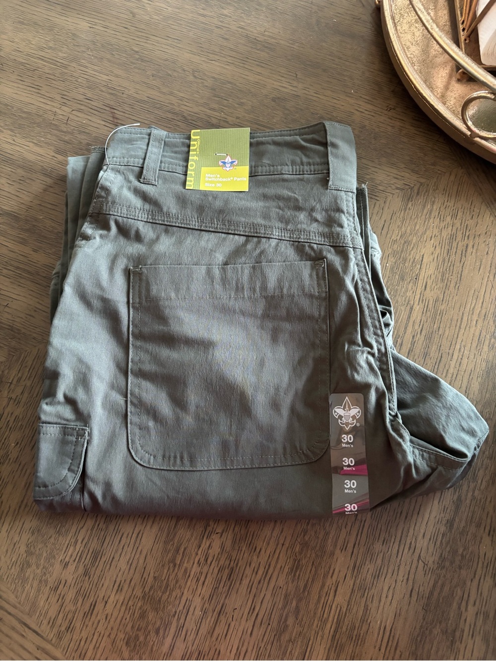 Men's Chino Pants - Olive Green